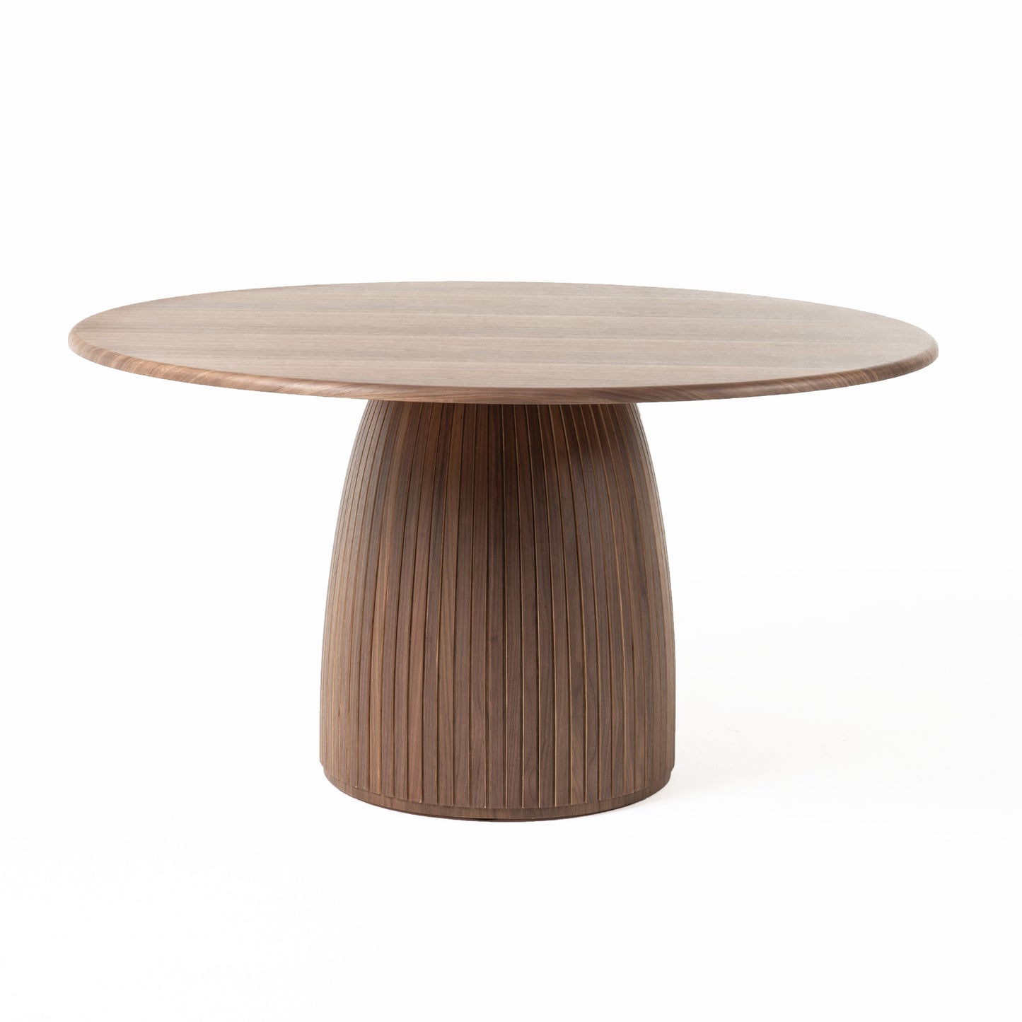 Modrest Sheridan - Mid-Century Modern Walnut Round Dining Table