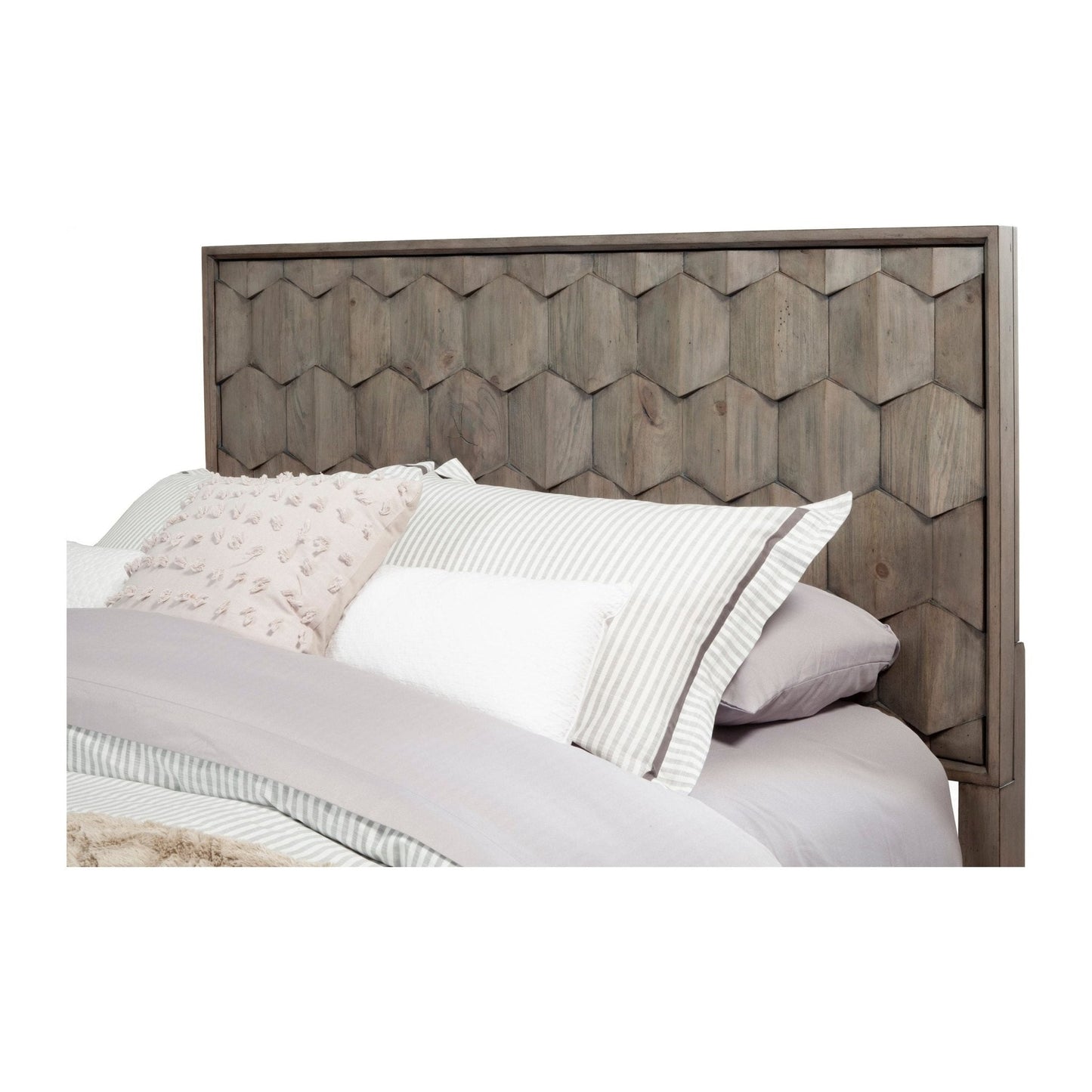 Shimmer Bed, Antique Grey