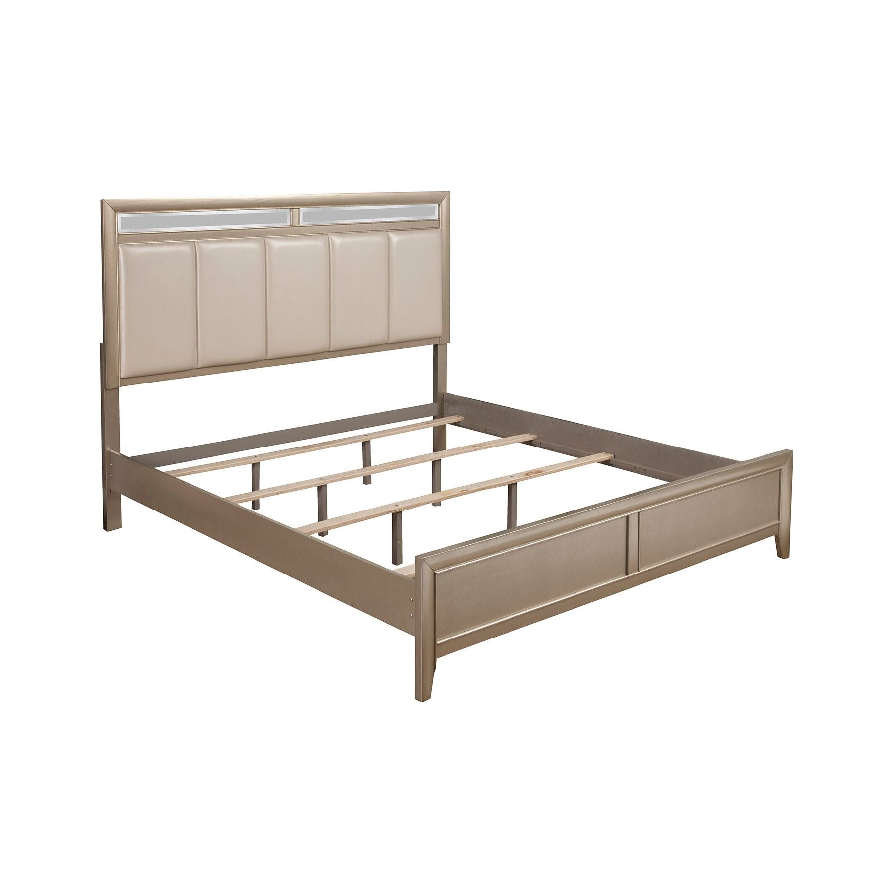 Silver Dreams Bed, Silver