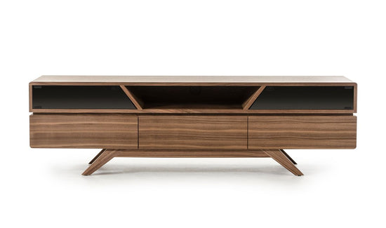 Nova Domus Soria Mid-Century Walnut TV Stand