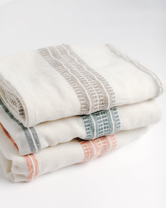 Handwoven Cotton Baby Swaddle