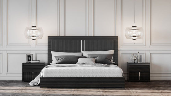 Modrest Ari Italian Modern Grey Bedroom Set