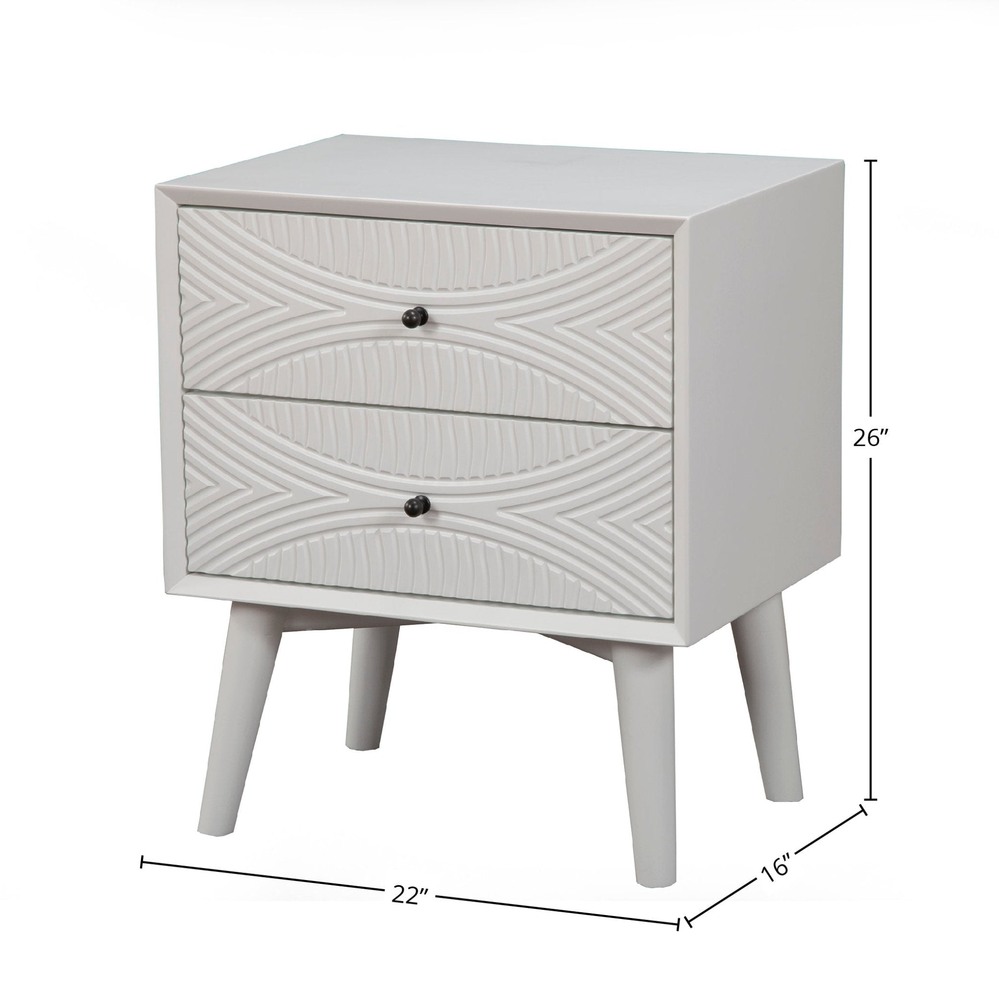 Tranquility Nightstand, White