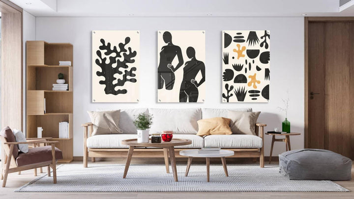 Trendy Art Decor Set of 3 Prints Modern Wall Art Modern Artwork