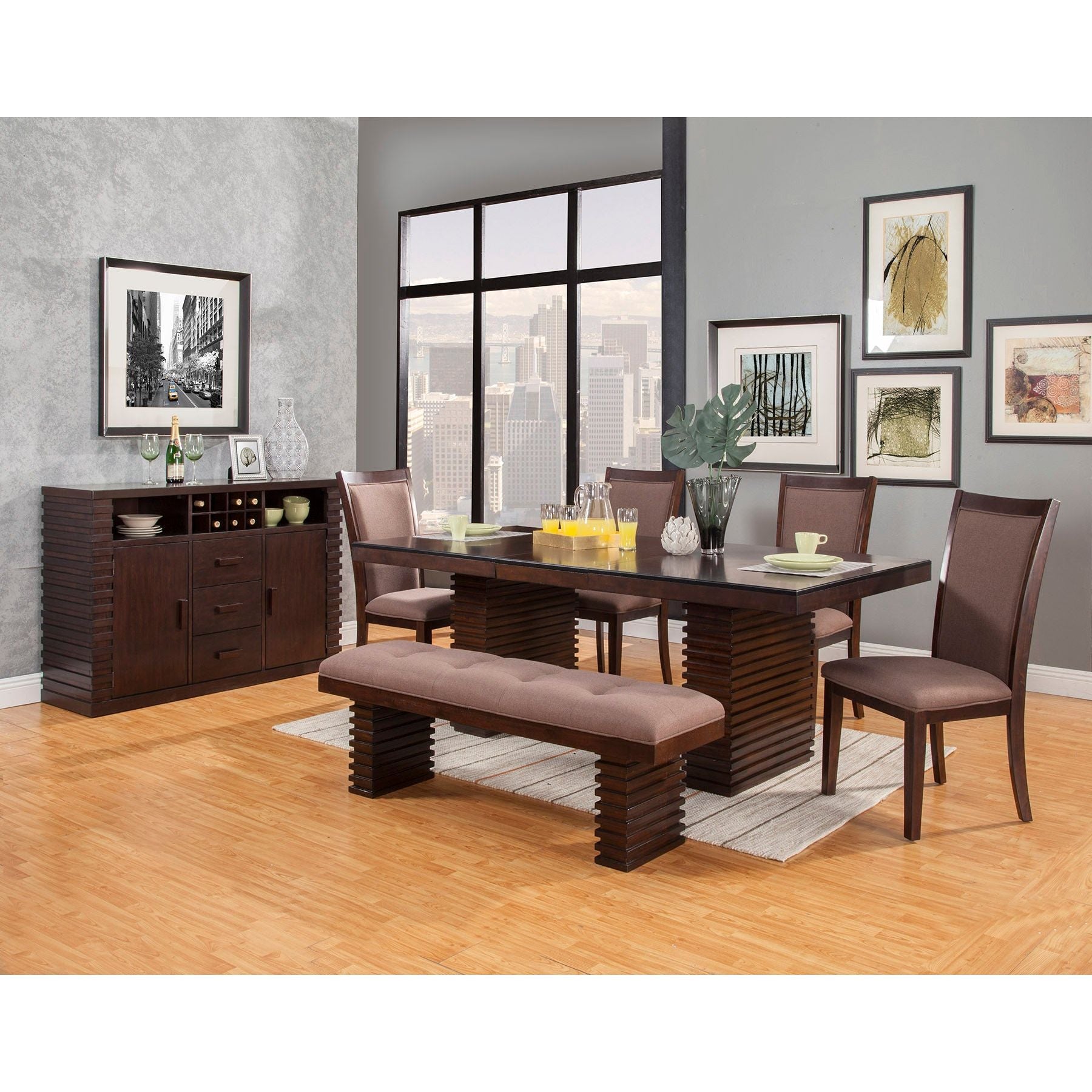 Trulinea Side Chairs, Dark Espresso