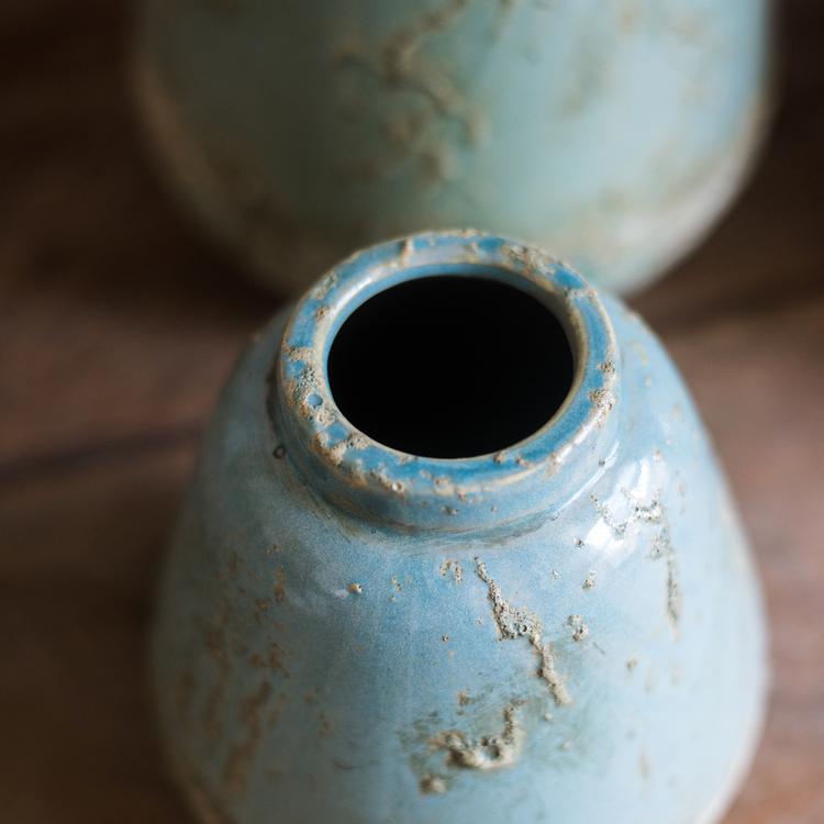 Turquoise Ceramic Vase