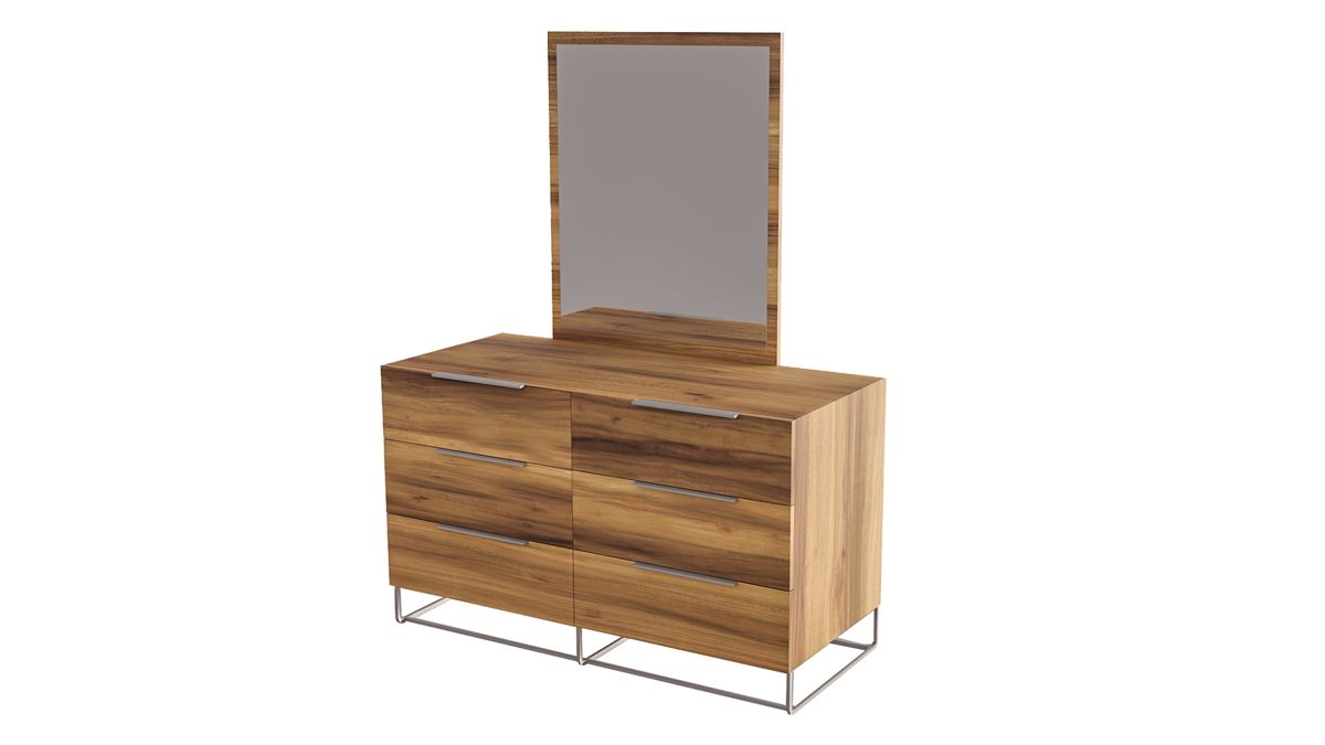 Nova Domus Lorenzo Italian Modern Light Oak Dresser