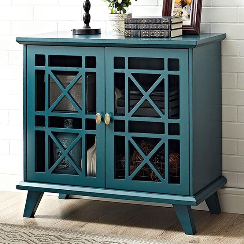 Gwen Fretwork Accent Cabinet