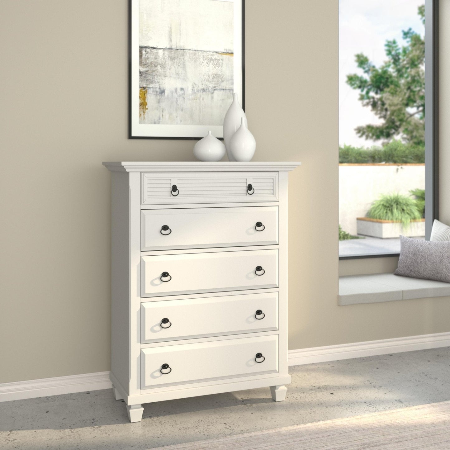 Winchester Chest, White