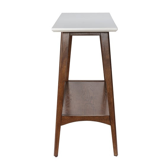 Parker Console - Off-White/Pecan