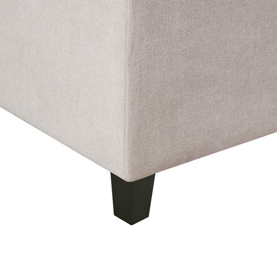 Shandra Tufted Top Storage Bench - Natural