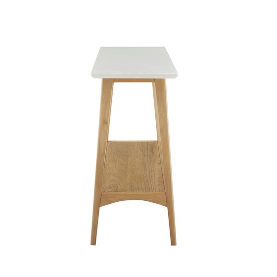 Parker Console - Off-White/Natural