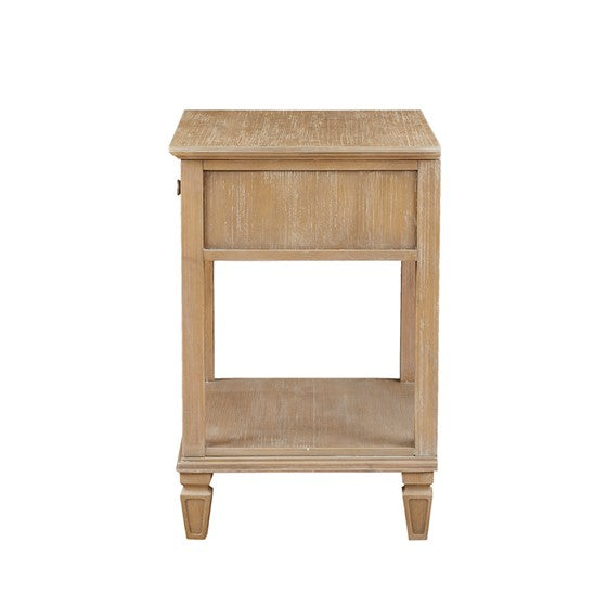 Victoria Bedside Table - Light Natural