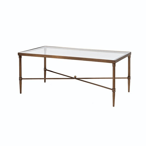 Porter Rectangle Coffee Table - Bronze