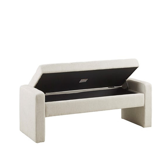 Gillian Storage Bench - Cream