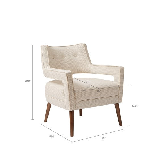 Palmer Accent Chair - Cream