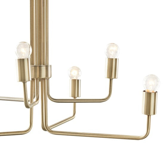 Milo Milo Chandelier - Antique Brass