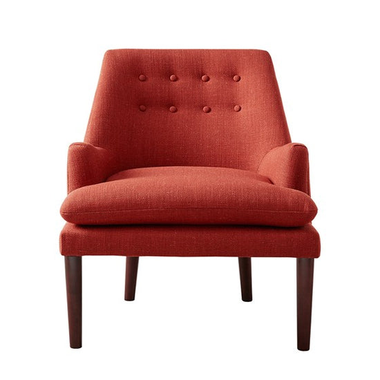 Taylor upholtered chair in Blakely Persimmon - Spice