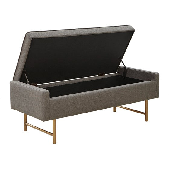 Heath Accent Bench - Grey