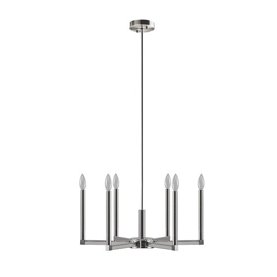 Renzetti 6LT-Chandelier - Silver