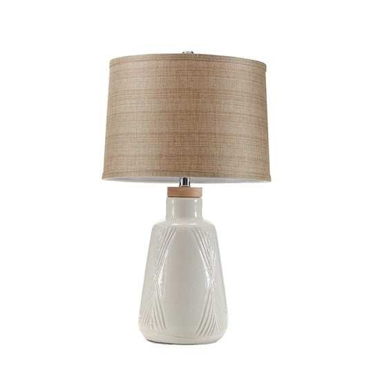 Tate Table Lamp - Ivory