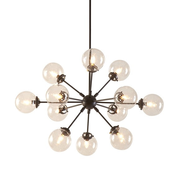 Paige - Antique Bronze Chandelier