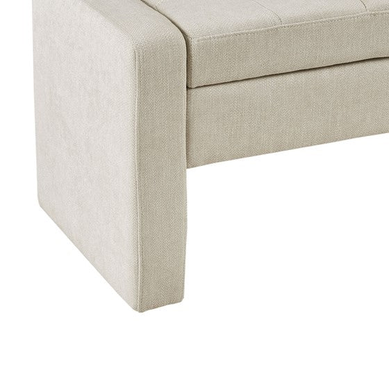 Gillian Storage Bench - Cream