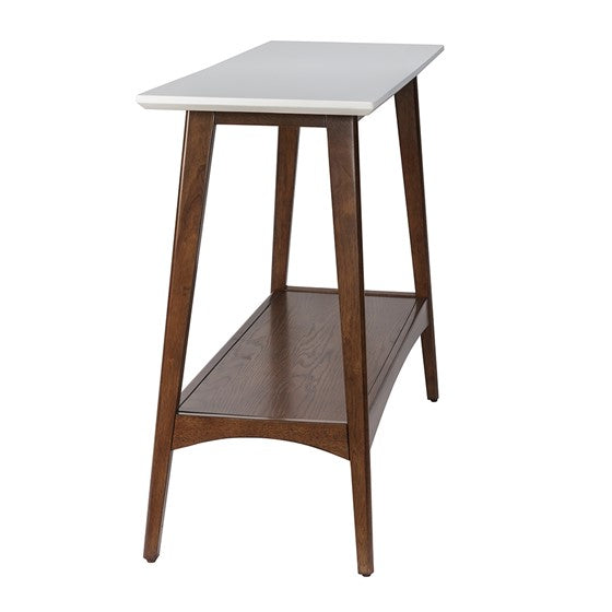 Parker Console - Off-White/Pecan