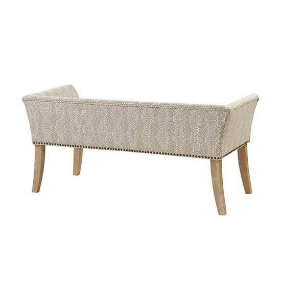 Welburn Accent Bench - Taupe Multi