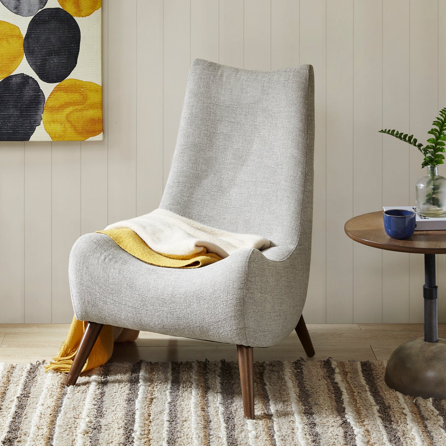 Noe Accent Chair - Tan