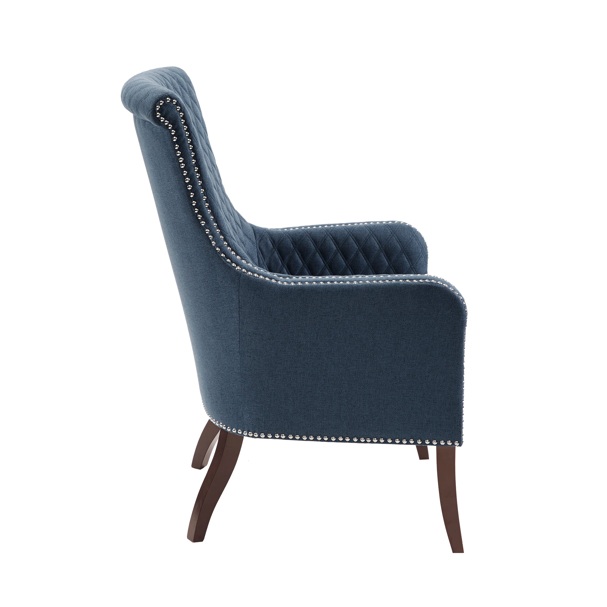 Heston Accent Chair - Dark Blue