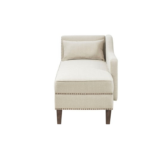 Trinity Accent Chaise - Ivory