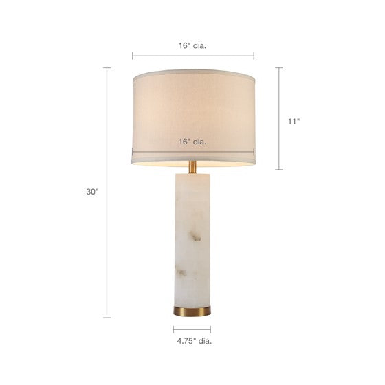 Prague Table Lamp - White