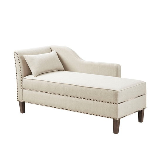 Trinity Accent Chaise - Ivory