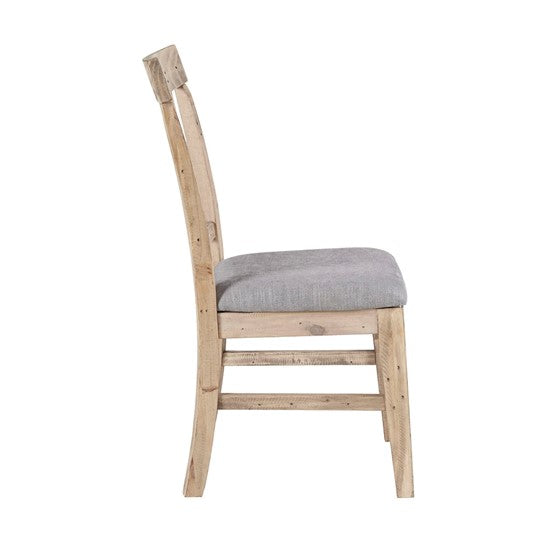 Sonoma  Dining  Side Chair - Natural/Grey