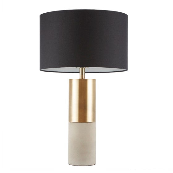 Fulton Table Lamp - Gold/Black