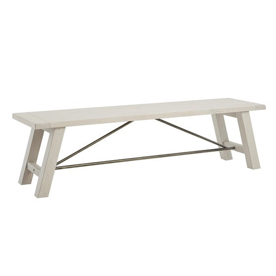 Sonoma Dining Bench - Reclaimed White