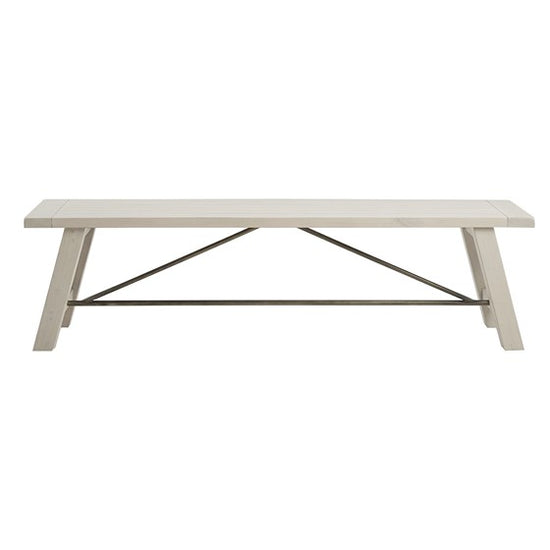 Sonoma Dining Bench - Reclaimed White