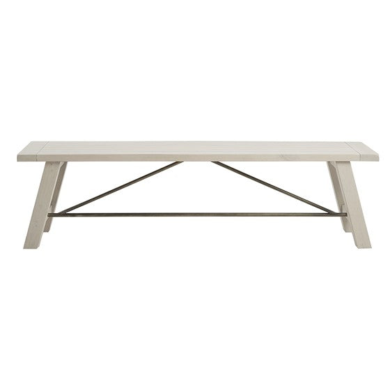 Sonoma Dining Bench - Reclaimed White