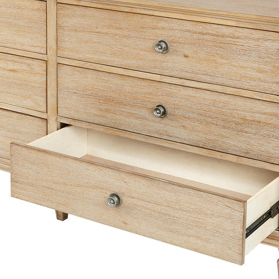 Victoria 6-Drawer Dresser - Light Natural