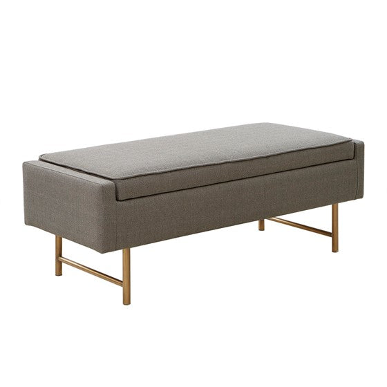 Heath Accent Bench - Grey