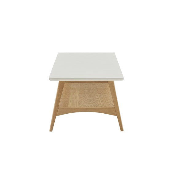 Parker Coffee Table - Off-White/Natural