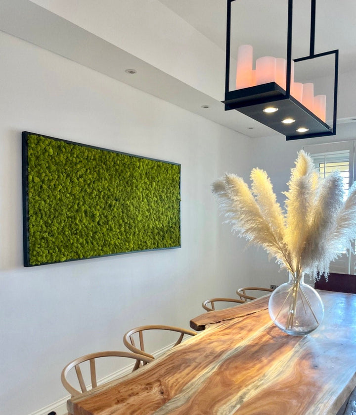 Preserved Reindeer Moss Wall Art