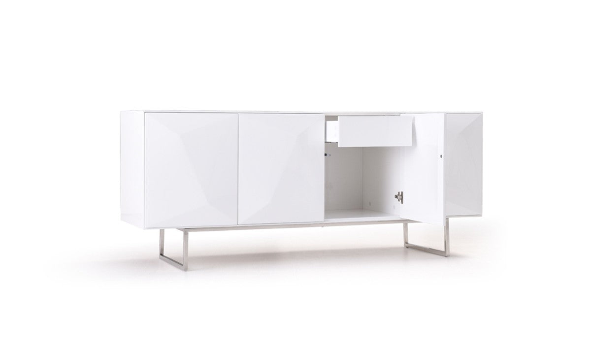 Modrest Vanguard - Modern White Buffet